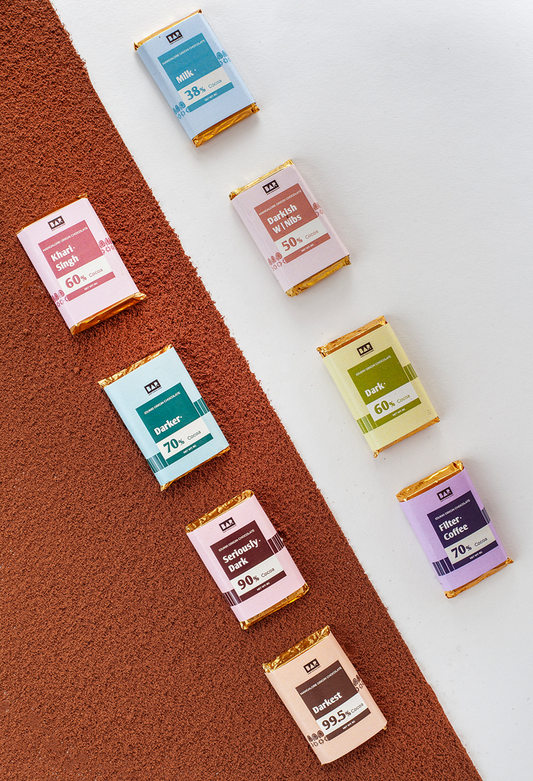 BAR Celebration Box — Complete BAR Collectives Tasting Set, Idukki & Mangalore (8 x 8g Mini Bars)