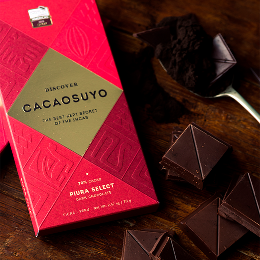 Cacaosuyo Piura Select 70% Dark Chocolate Bar — Single Origin, Piura Peru