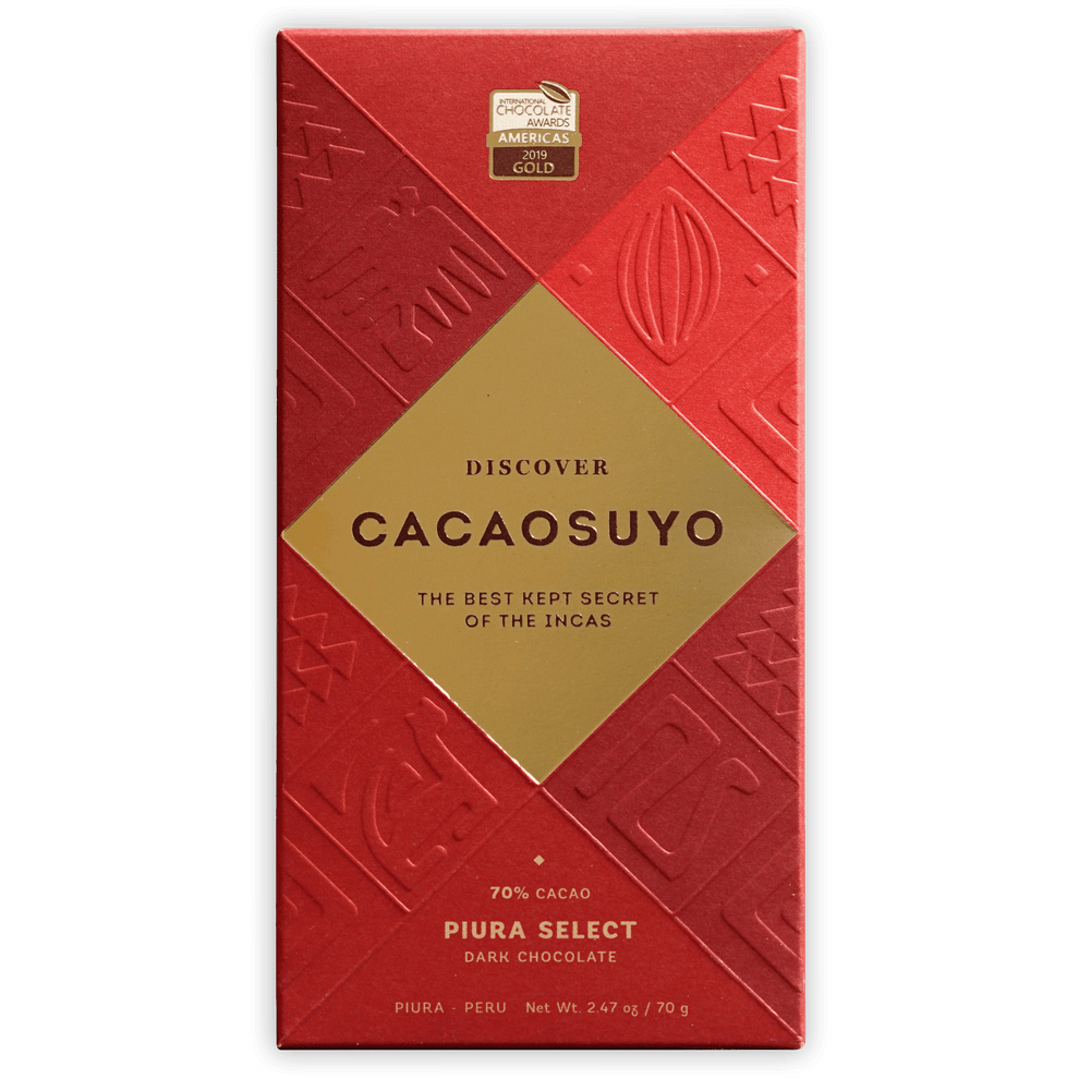 Cacaosuyo Piura Select 70% Dark Chocolate Bar — Single Origin, Piura Peru