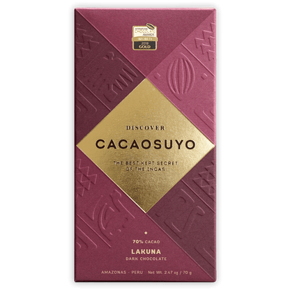 Cacaosuyo Lakuna 70% Dark Chocolate Bar — Single Origin, Peru