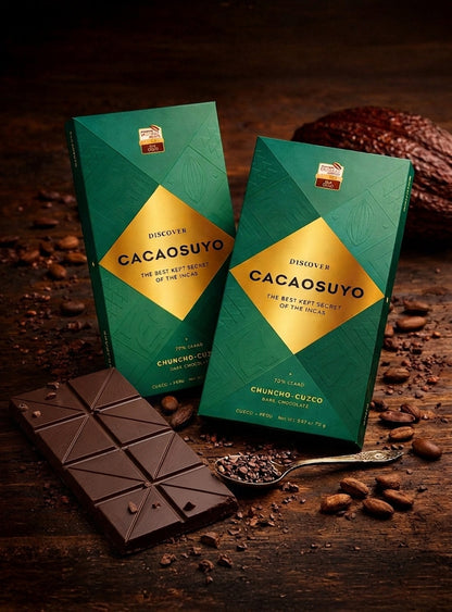 Cacaosuyo Chuncho Cuzco 70% Dark Chocolate Bar